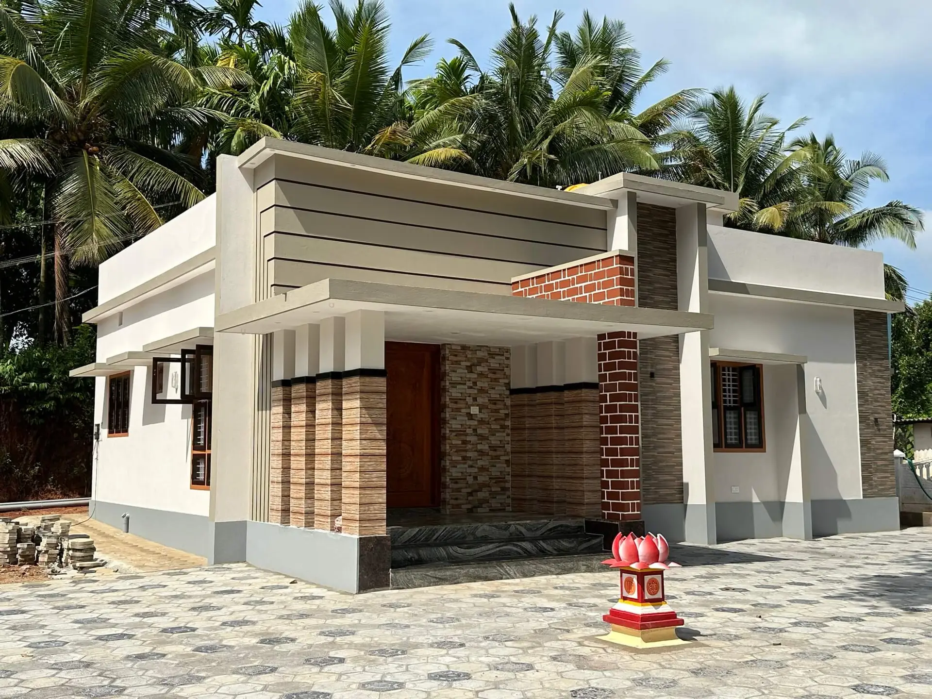 Residence or Mr. Damodara Acharya